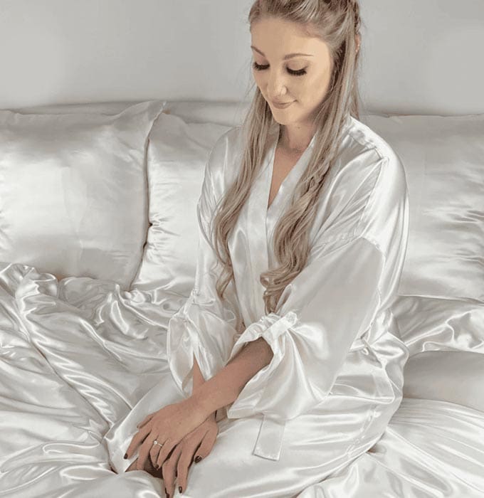 Mulberry Park Silk Robe