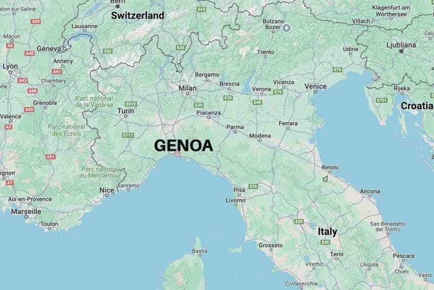 Genoa Italy's Charms Didn't Elude Her 3 Genoa Italy location