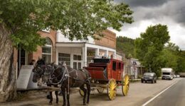 Carriage in Virginia City NV