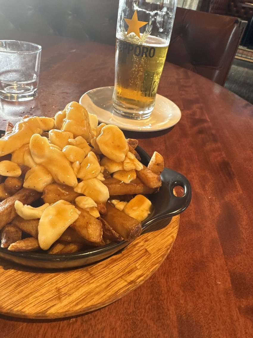 Poutine in Quebec.