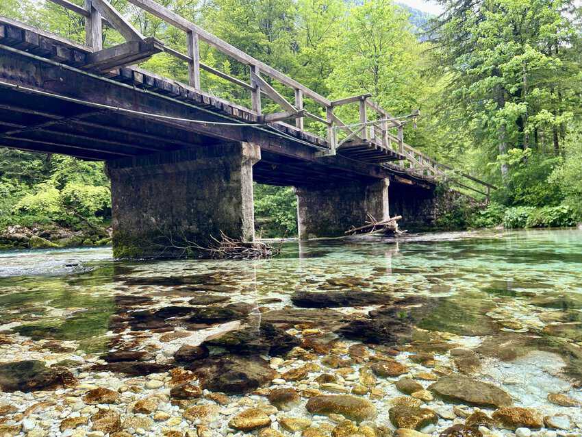 Slovenia: Forests, Vineyards, and Medieval Villages 2 The Soca River in Triglav National Park is known for its emerald green color. Sharon Kurtz Photo