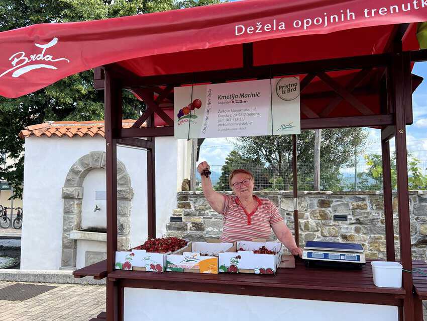 Slovenia: Forests, Vineyards, and Medieval Villages 12 Sweet treasures from Brda's cherry haven. Sharon Kurtz photo