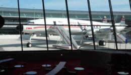Kerwin has flown on 195 airlines worldwide.