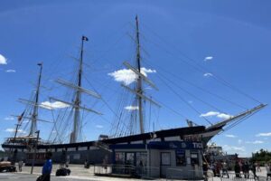 Sail the Aegean Sea in an Authentic, Eco-Conscious Way Sailing aboard a cargo ship can be an eco-friendly and exciting mode of transport.