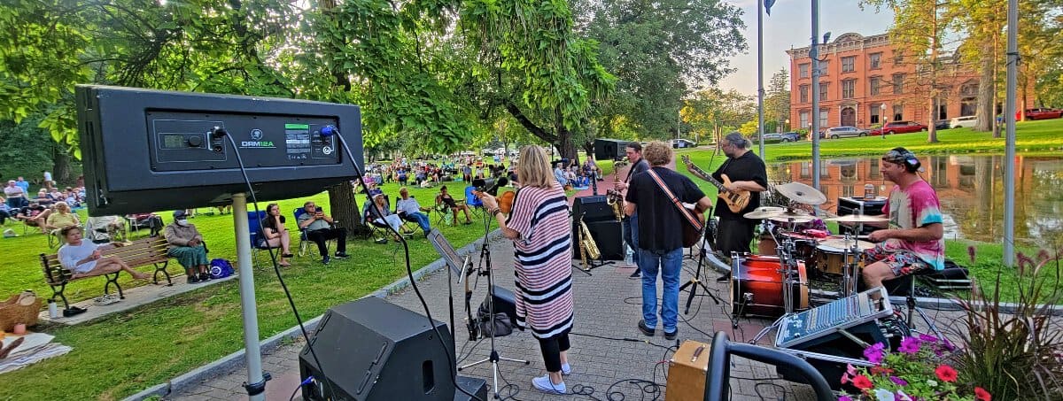 Saratoga County, NY: Roaming Out of Bounds 12 Congress Park’s Saratoga Summer Concert Series