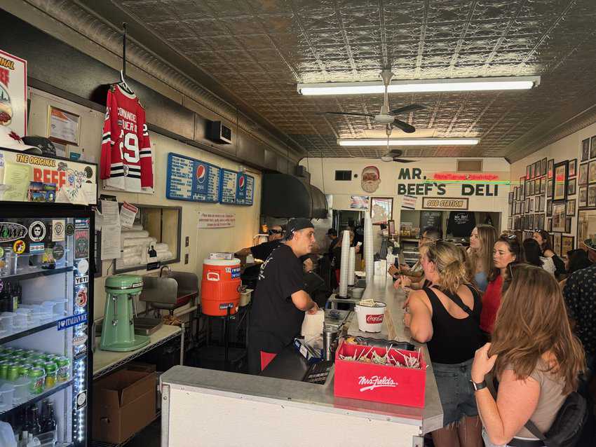 Chicago: The Perfect Weekend Jaunt 10 Mr Beef on Orleans is a no-nonsense joint, get your beef sandwich and get out!