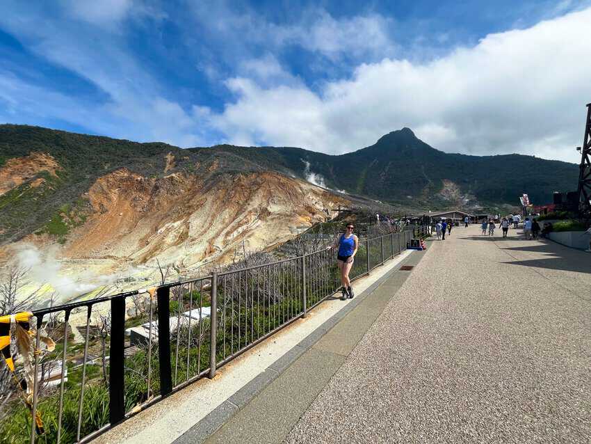 Volcano Owakudani in Hakone