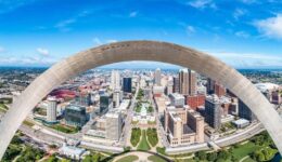 The Gateway Arch, an ode to Jefferson’s Manifest Destiny