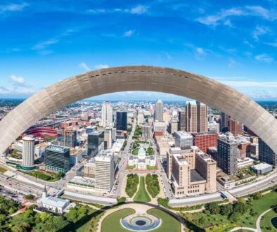 The Gateway Arch, an ode to Jefferson’s Manifest Destiny