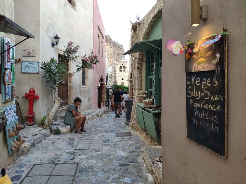 Greece's Peloponnese Region from Corinth to Areopoli 2 Movemvasia