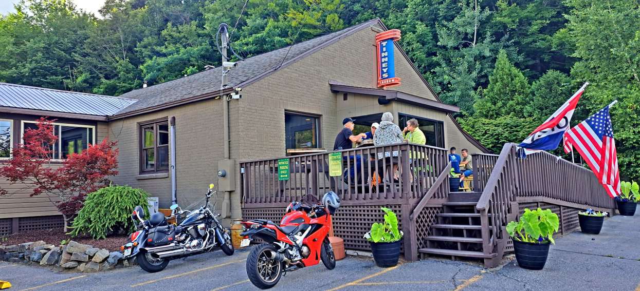 Saratoga County, NY: Roaming Out of Bounds 6 Tinney’s Tavern (Est. 1952) is adjacent to Lake Desolation