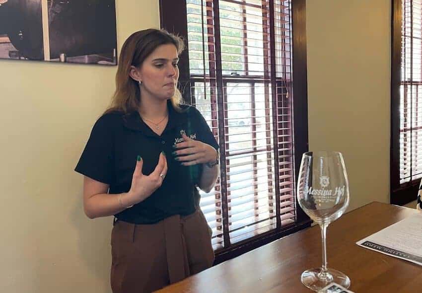 Grapevine, Texas: Historic, Charming and Accessible 7 Wine guide Alexis at Messina Hof. Photo by John Dunphy