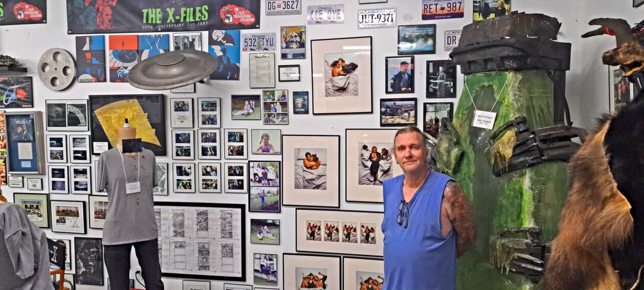 Saratoga County, NY: Roaming Out of Bounds 17 The X-Files Preservation Collection and Collectibles co-owner Jim Thornton