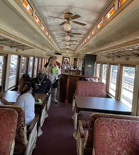 Grapevine, Texas: Historic, Charming and Accessible 8 Aboard the Vintage Railroad. Photo by Jack Dunphy