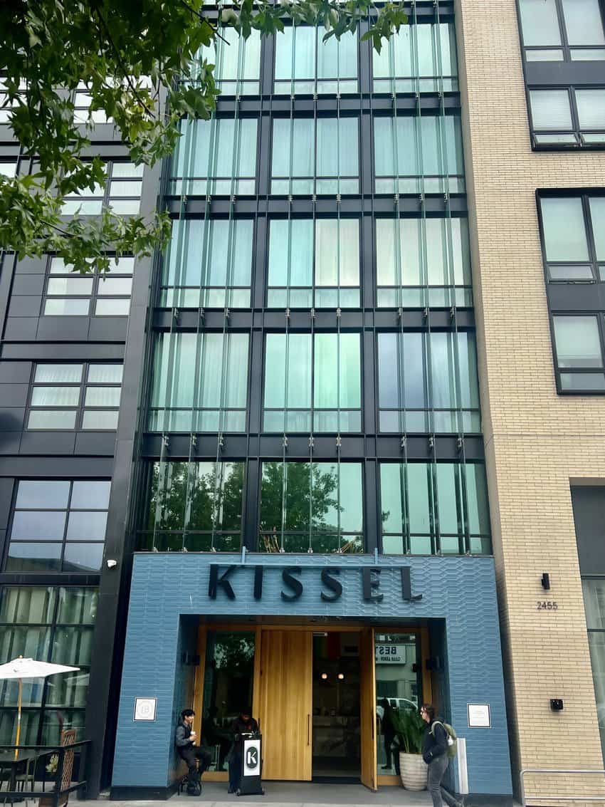Oakland: Discover the City's Unique Neighborhoods and Cultural Heritage 10 Kissel Uptown, a tall hotel reflecting the urban vibe of the area, boasts a modern industrial design with sleek lines and contemporary architecture.