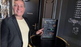Nick Zilinski, general manager of the Lulu Guldsmeden Hotel, an eco-hotel that has taken sustainability to the next level.