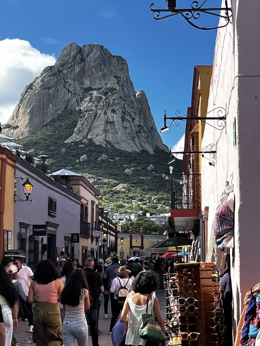 Shhh, Keep Quiet About Queretaro 1 One of Queretaro's Pueblos Magicos, La Pena de Bernal. Solange Castro Photos