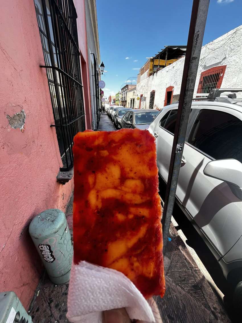 Shhh, Keep Quiet About Queretaro 4 A popular Queretaro treat- a mango chili paleta.