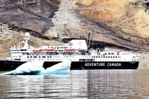 Through the Arctic Northwest Passage with Adventure Canada Adventure Canada's Ocean Endeavor in the Northwest Passage (Tab Hauser)