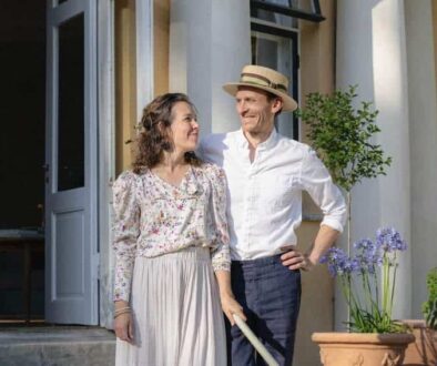 Chris and Taina Snellman-Langenskiöld, founders of the boutique hotel Billnäs Gård in Finland. Billnäs Gård photo