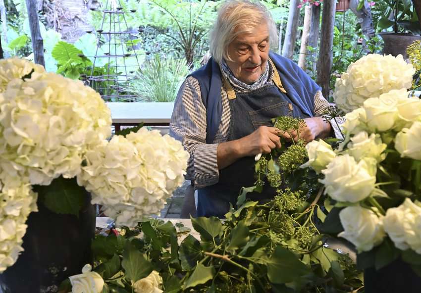 Claudio Ruoppo holds the distinction of being the most renowned florist in Sorrento, Italy.