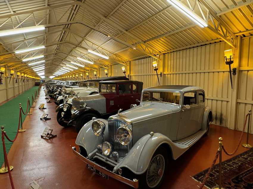 Bilbao and Gehry's Stunning Guggenheim 15 An entire garage full of vintage classic Rolls Royce in the museum we visited called Museo De Coches Antiguos Y Clásicos Torre Loizaga.