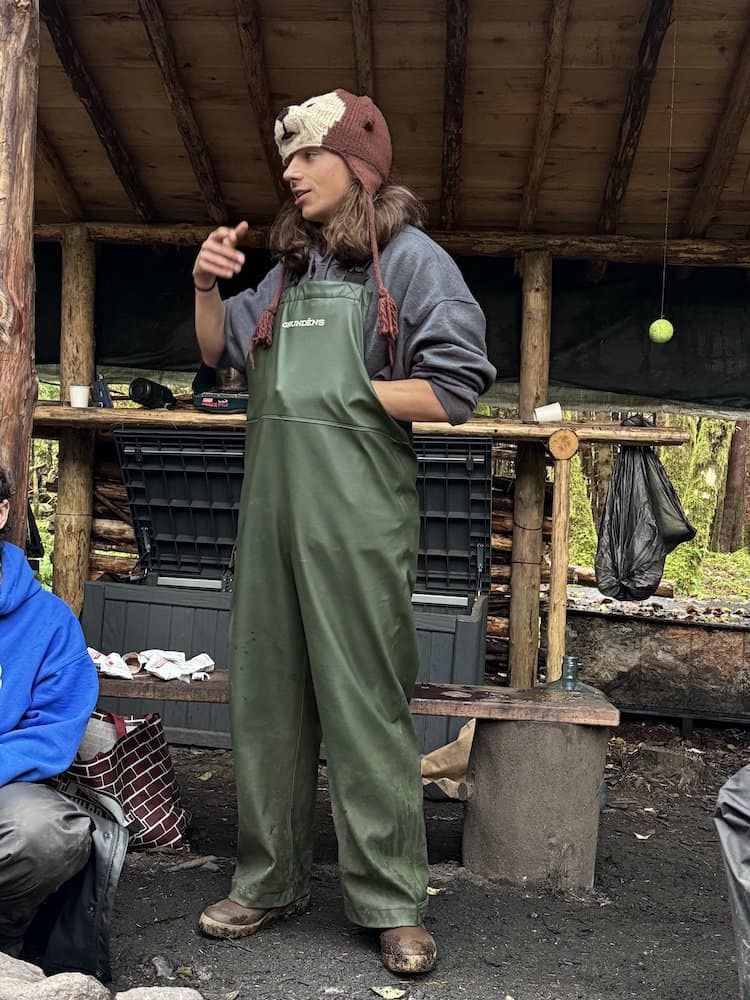 One of our guide/hosts during our e-bike and hike excursion. Ketchikan