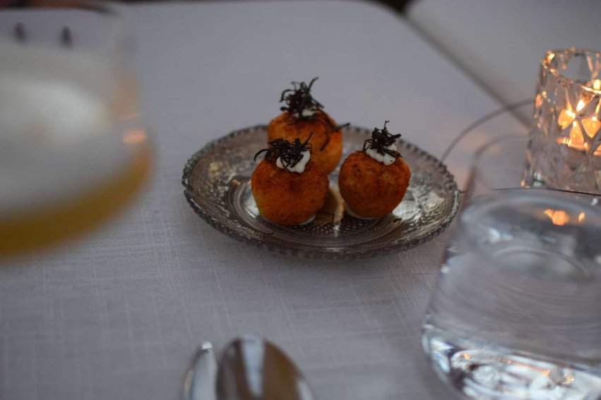 Lubbock: Surprising Hub of Creativity and Wine 6 An amuse-bouche to kick off an eclectic dinner at the Nicolett. Photo: Sarah Arksey Njegovan