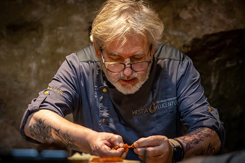 Traveling to Valencia Spain 18 Hestia Lucentum. Chef-owner Jaime Seva