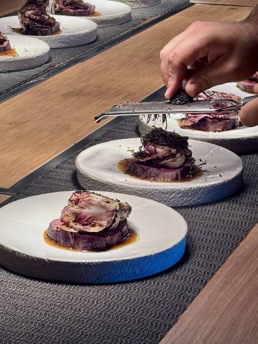 Truffle tasting lunch at Grič.