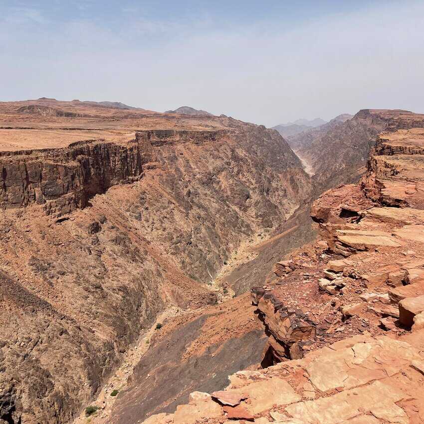 Saudi Arabia's far north, near where the proposed NEOM was going to be built in 2022. Max Hartshorne photo middle east