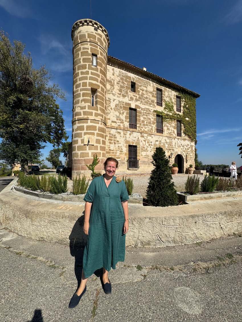 Lleida, Barcelona, And The Raimat Arts Festival In Spain 7 Elena Carandini, the owner of the castle and hostess for the Festival in Raimat.