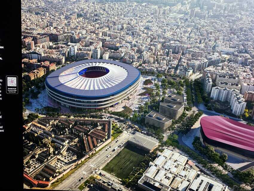 Lleida, Barcelona, And The Raimat Arts Festival In Spain 12 A rendering of the new stadium for FC Barcelona.