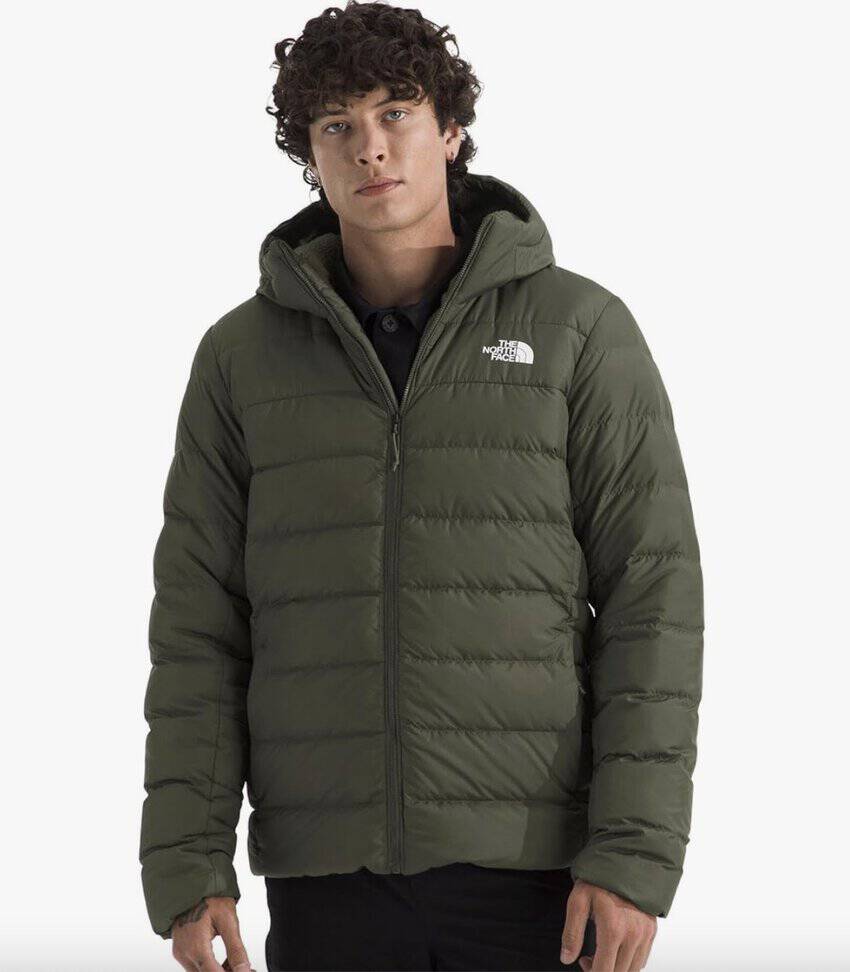 The North Face down jacket