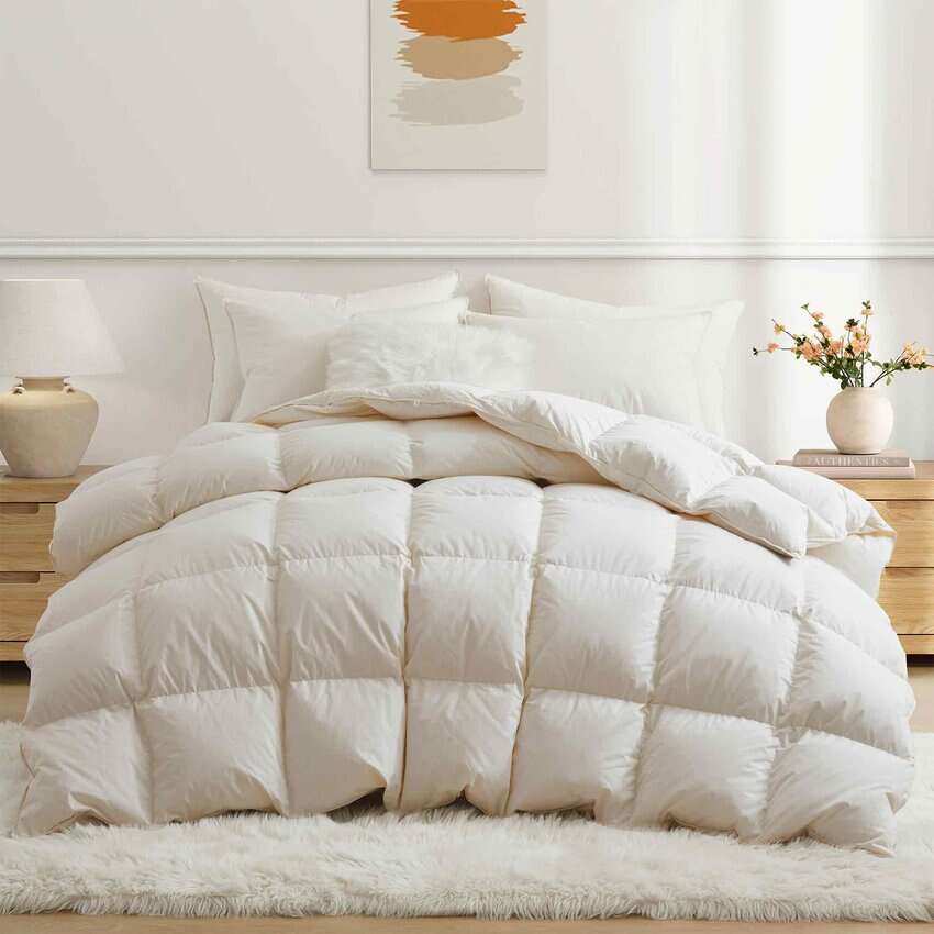 Valentine's Last-Minute Ideas for Loves and Friends 1 PURE DOWN GOOSE DOWN COMFORTER