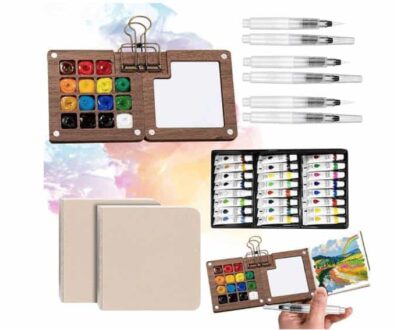 Travel watercolor kits