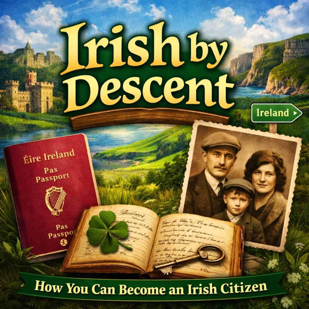 Irish By Descent, or How to Become an Irish Citizen